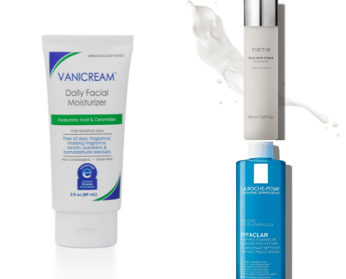 Every day skin for acne prone girlies cover photo collage