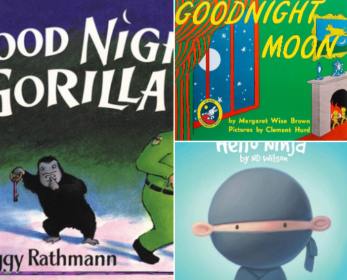 First Books for Little Bookworms cover photo collage