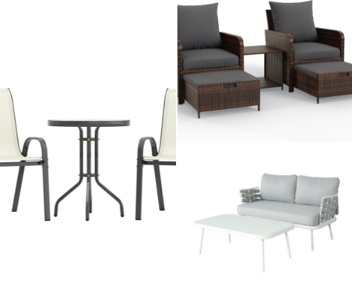 Small Patio Makeover Essentials (Budget-Friendly & Stylish) cover photo collage