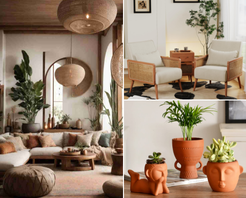 Boho Living Room Mood Boards You’ll Love with special recs✨✨ cover photo collage