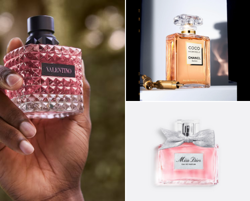 Fragrance ✨ cover photo collage
