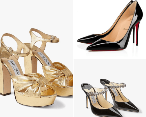 Shoes cover photo collage