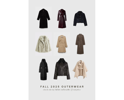 Fall 2025 Outerwear cover photo collage