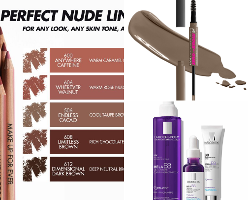 My favorite beauty recs cover photo collage