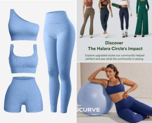 Workout must-haves 💪🏼 cover photo collage