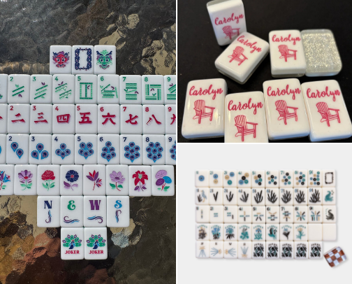 Let's get our Mahj on! cover photo collage