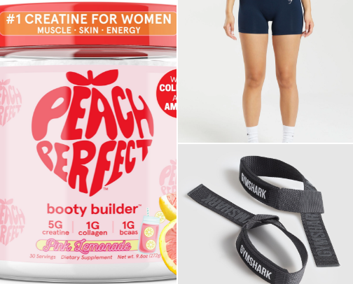 Gym Essentials 💪🏽 cover photo collage