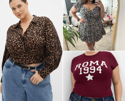 Plus-Size Curated Closet cover photo collage