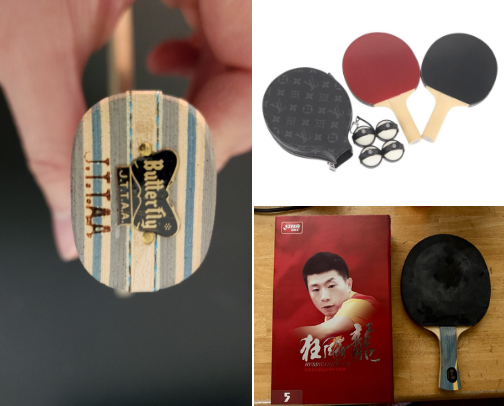 The Millionaire’s Rack: World’s Most Expensive & Elite Table Tennis Paddles cover photo collage