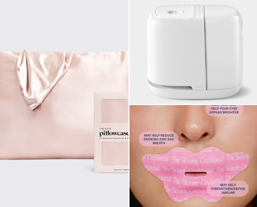 Everything you need for a beauty sleep🌸💞✨ cover photo collage