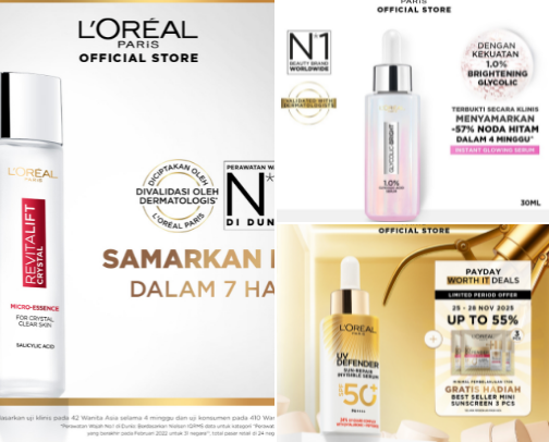 beauty make up for glowing skin cover photo collage