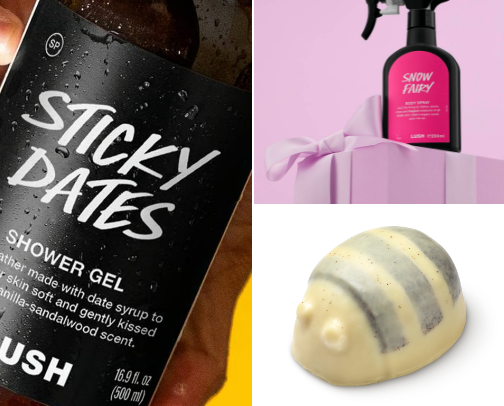 the best of LUSH 🌼 cover photo collage