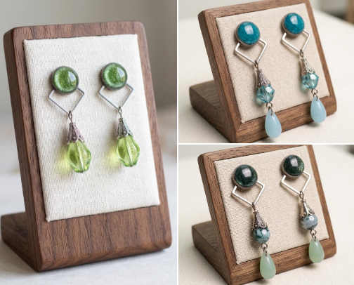 2 in 1 EARRINGS cover photo collage