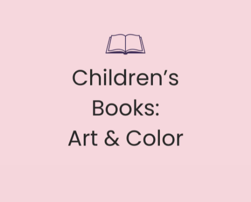 Children's Books: Art & Color cover photo collage