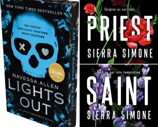 Dark Romance Recs (mild/medium) cover photo collage