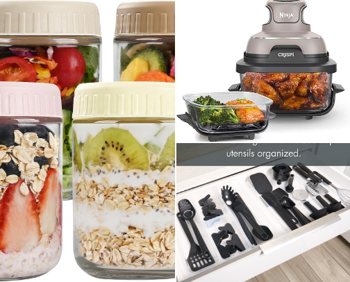 Kitchen must-haves for the busy mom 🙋🏻‍♀️🫶 cover photo collage