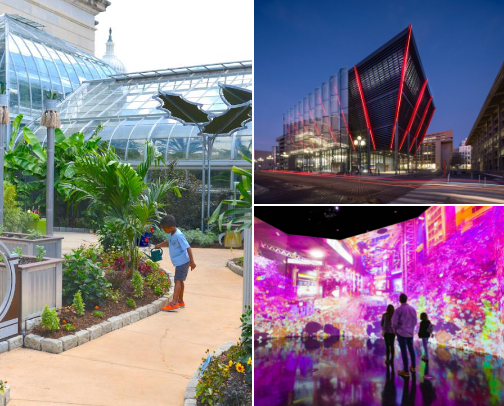 Washington DC (DMV) Cool Places cover photo collage