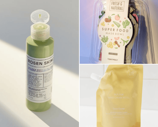 Beauty Products cover photo collage