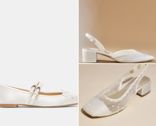 The Bridal Shoe Edit cover photo collage