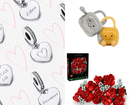 The Cutest Valentine's Day Gifts cover photo collage