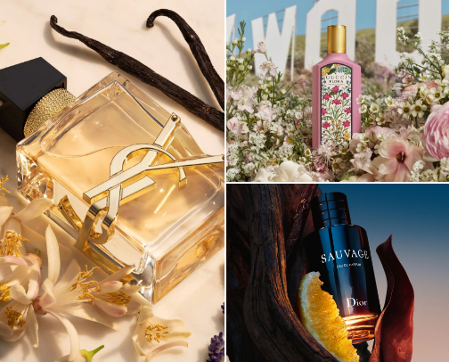 Unveil Your Signature Scent: Seductive Blends of Mystery & Elegance cover photo collage