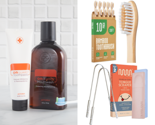 Clean Mouth Energy: Oral Hygiene Favorites cover photo collage