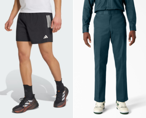 Legwear Essentials: Casual Pants, Cargos & Active Bottoms cover photo collage