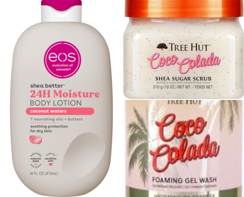 Coconut~body care cover photo collage