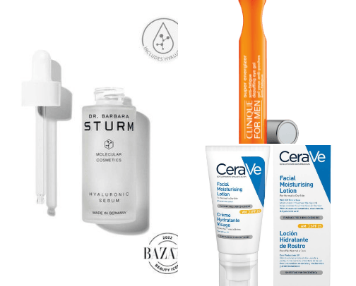 Men's essentials - skincare cover photo collage