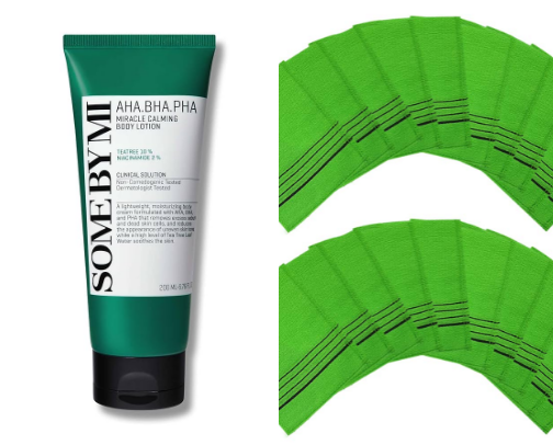 Body care cover photo collage