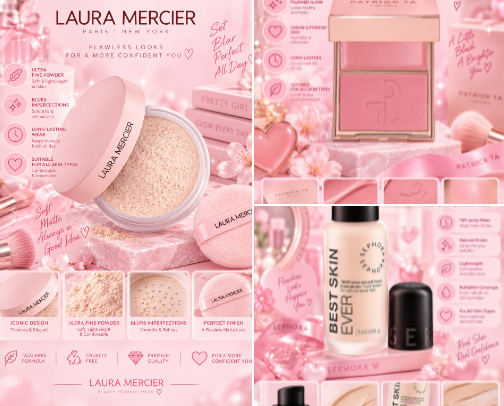 Makeup I’d Buy Again Before It Even Runs Out cover photo collage