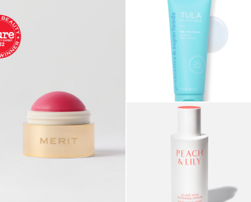 Makeup & skincare for 30-40 yr olds cover photo collage