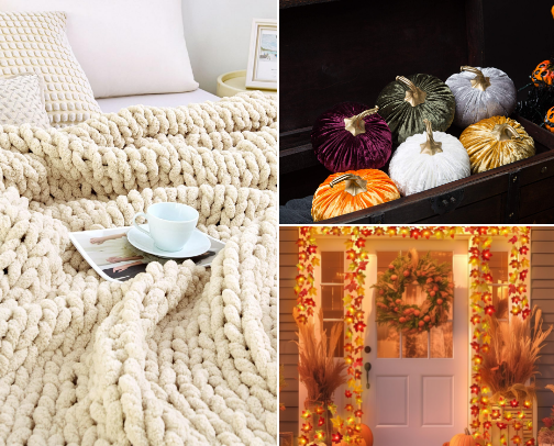 15 Fall Living Room Decor Ideas You’ll Love cover photo collage