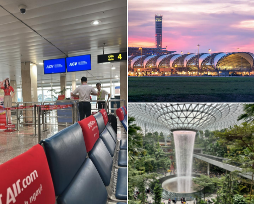 Best Airports cover photo collage