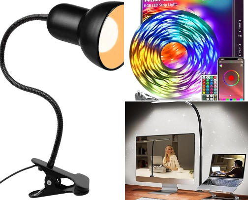 Study / Desk Setup Essentials cover photo collage