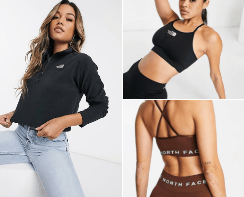 The North Face 👗 cover photo collage