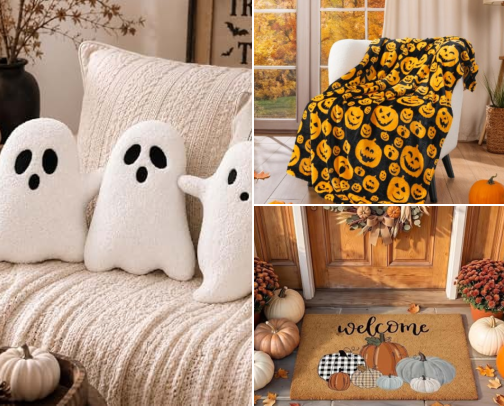 Spooky Cute Halloween Decor cover photo collage