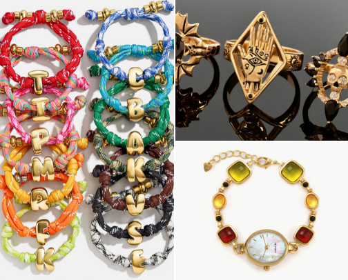 Small jewelry businesses for maximalists cover photo collage