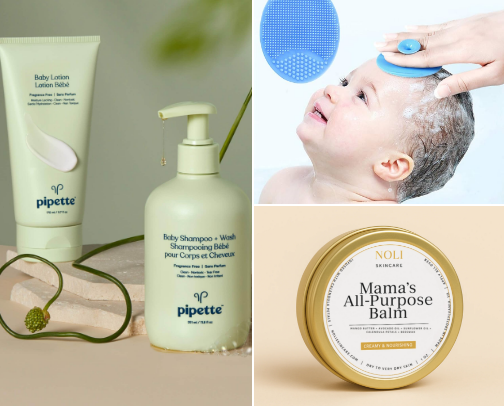 🍼 Baby Scalp Care: A Simple Cradle Cap Routine cover photo collage