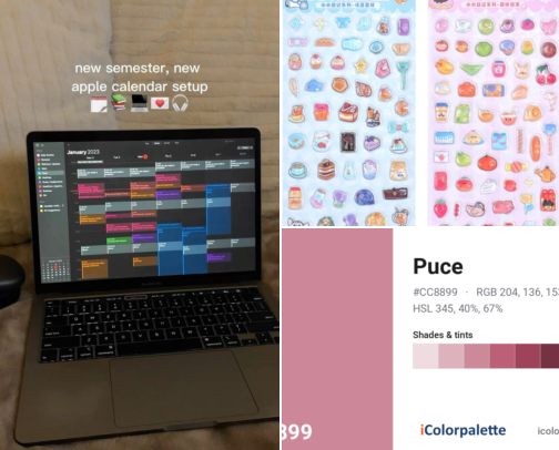 How to romanticize life cover photo collage