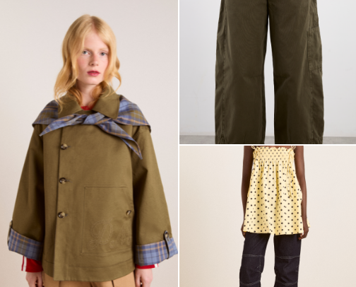 what I’d actually buy at Damson Madder for Fall cover photo collage