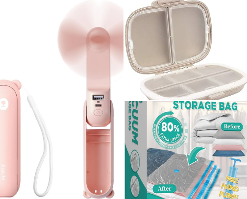 Travel Must Haves cover photo collage