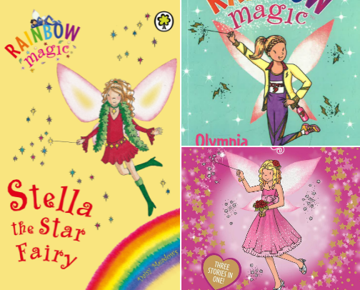 All of the Rainbow Magic Books in my Collection cover photo collage