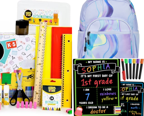 Back to School Finds cover photo collage