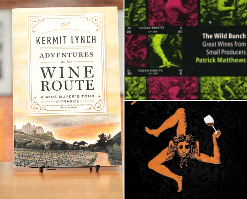 These are my favourite wine books cover photo collage