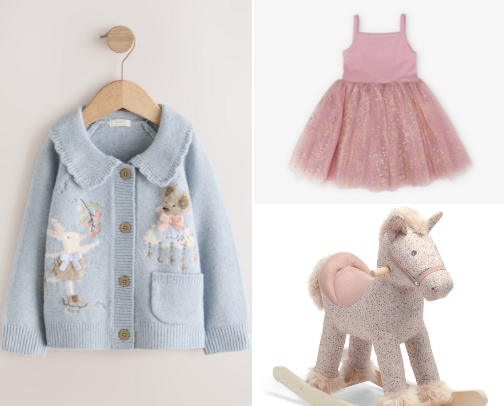 The 1st Birthday Edit - Beautiful gifts for little girls turning one cover photo collage