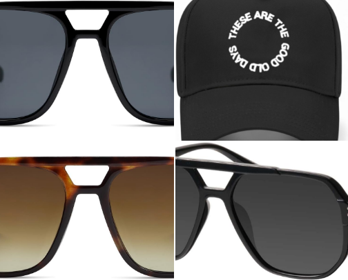 Accessories for women with wide faces cover photo collage