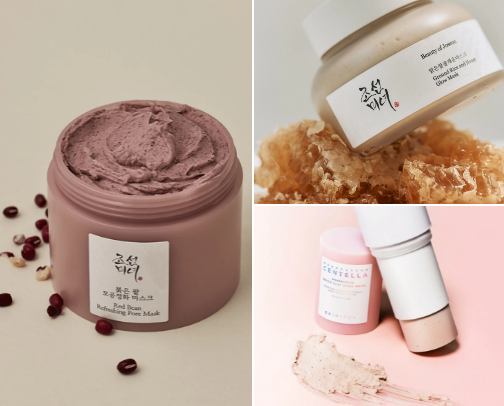 Face masks cover photo collage