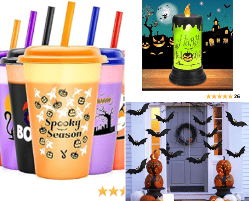 Halloween must haves cover photo collage