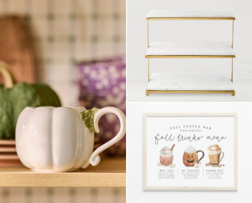Cozy Fall Coffee Bar Ideas: Seasonal Decor, Mugs, and Must-Have Accessories cover photo collage